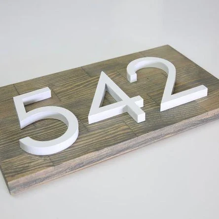 Табличка комбинированная